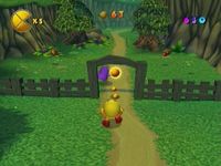 une photo d'Ã©cran de Pac-Man World 2 sur Nintendo Gamecube